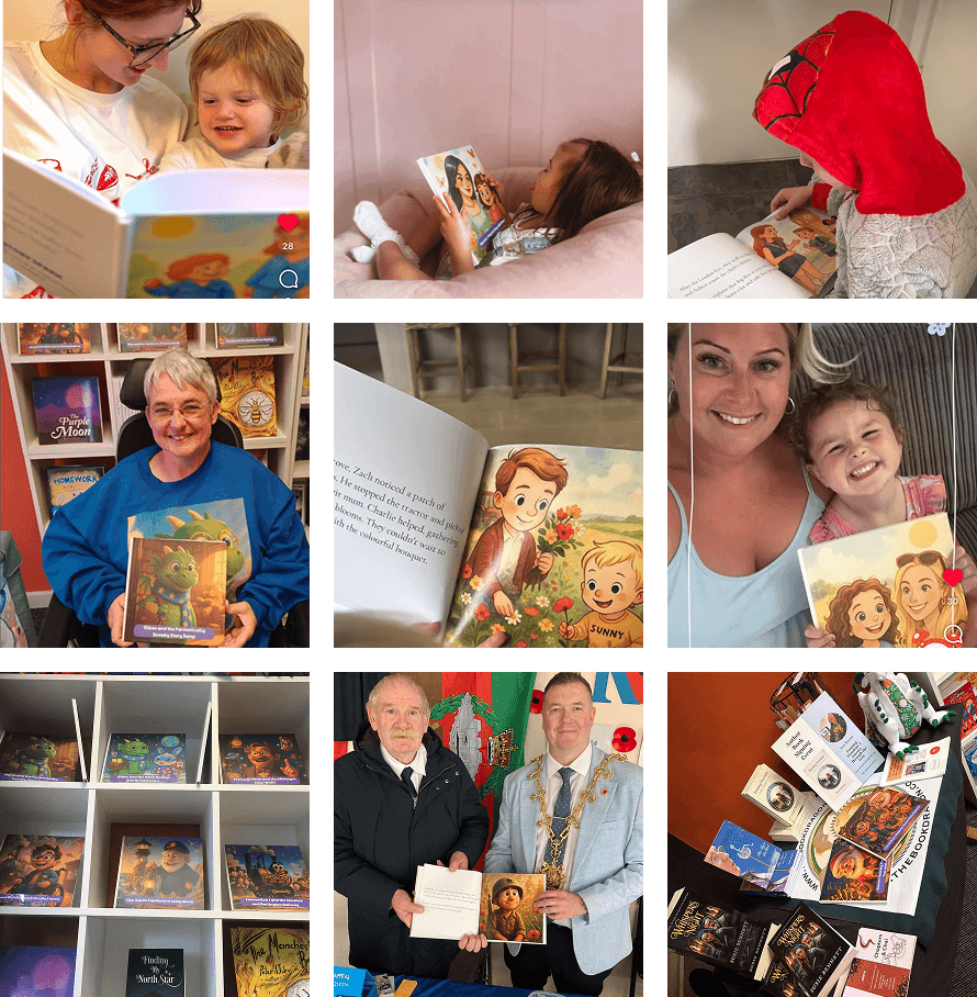 Story Spark creators collage