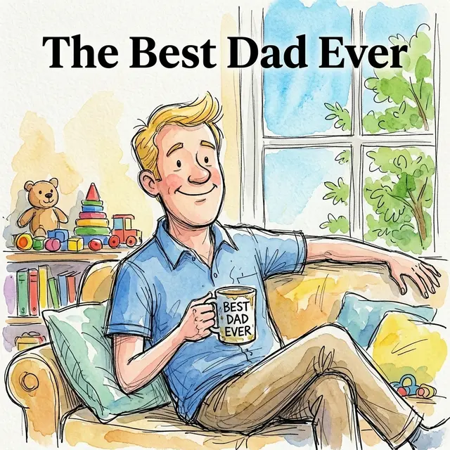 The Best Dad book cover preview