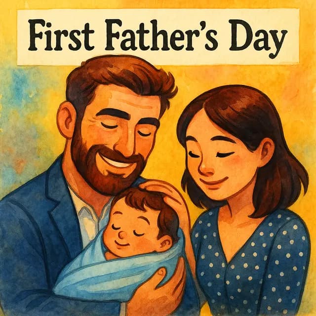 First Father's Day book cover preview