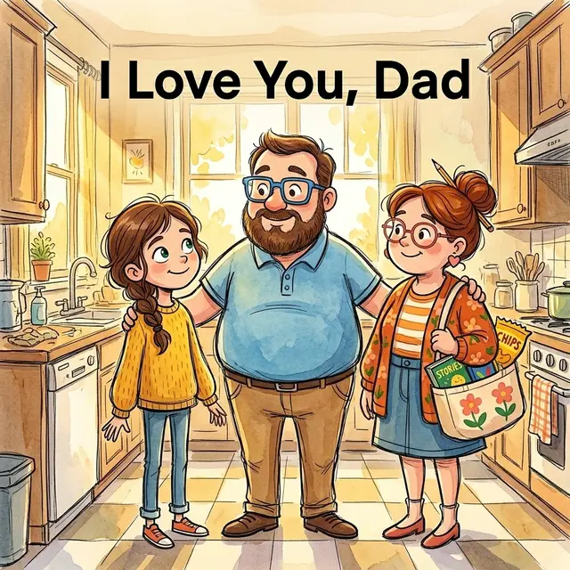 I Love You Dad book cover preview