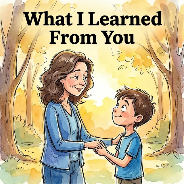 What I Learned From You book cover preview