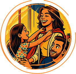 Superhero Mum sample two