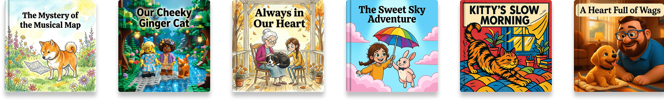 Pet stories bottom row