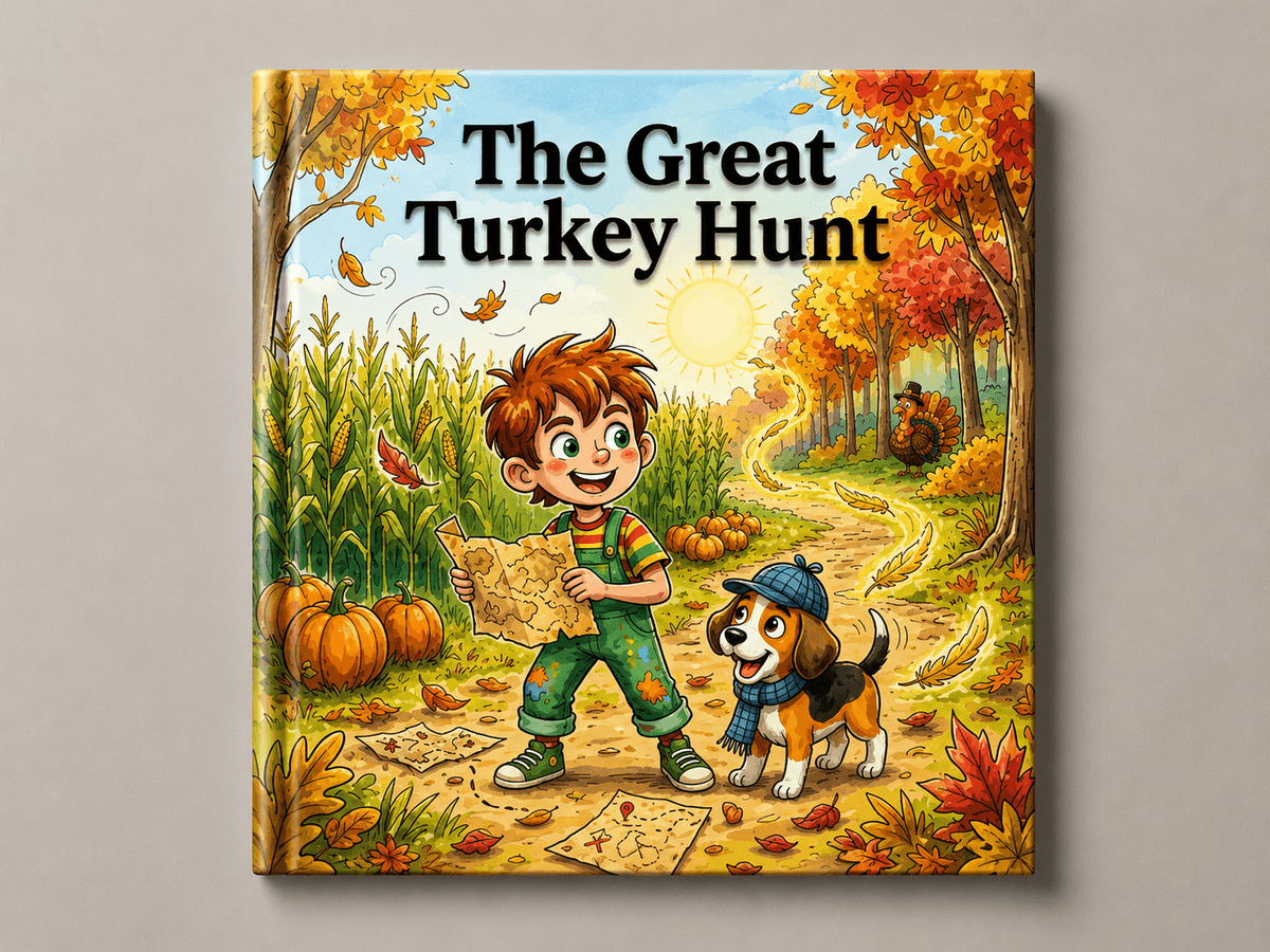 Thanksgiving castle storybook cover