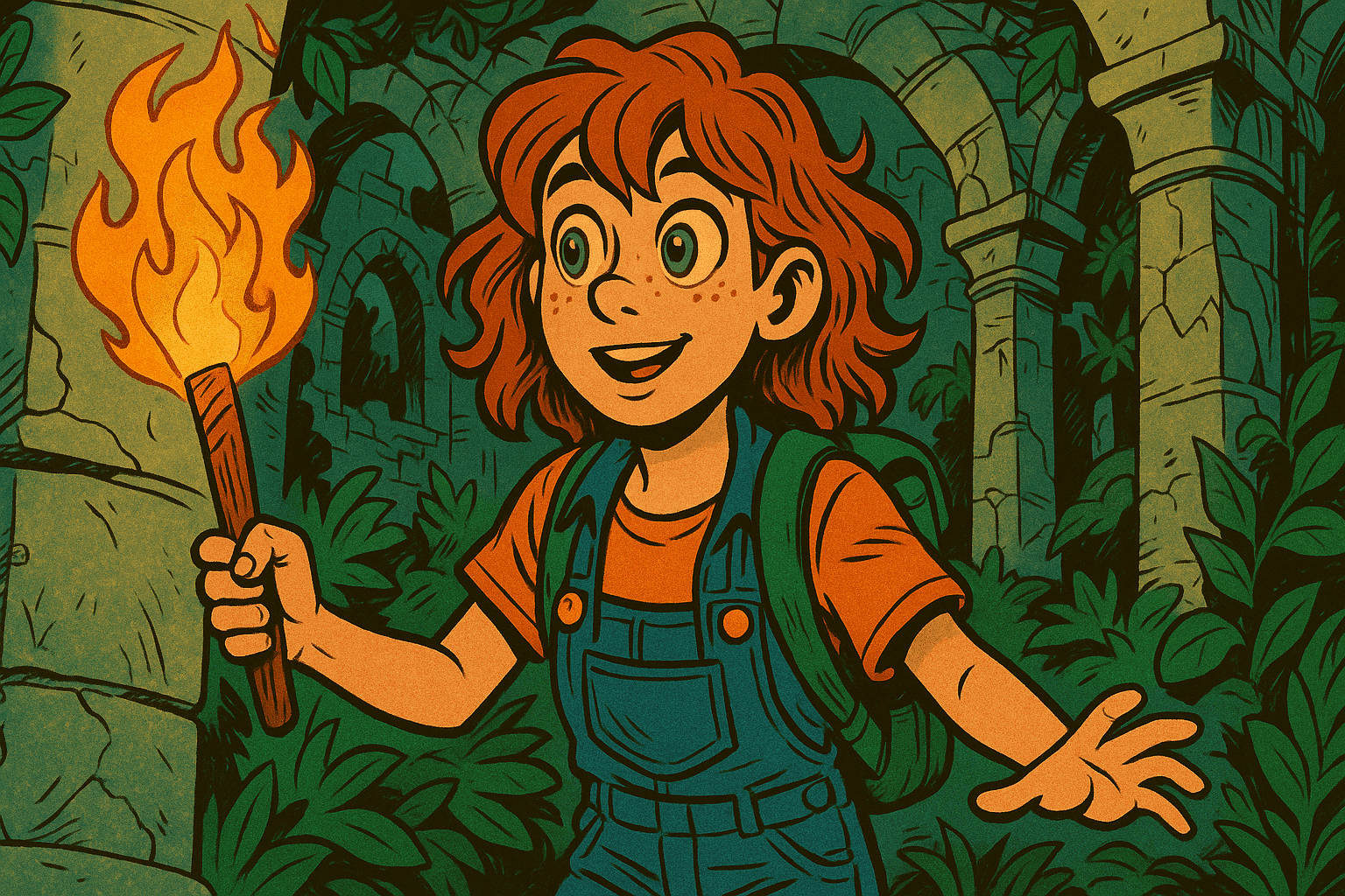 Comic Book illustration style