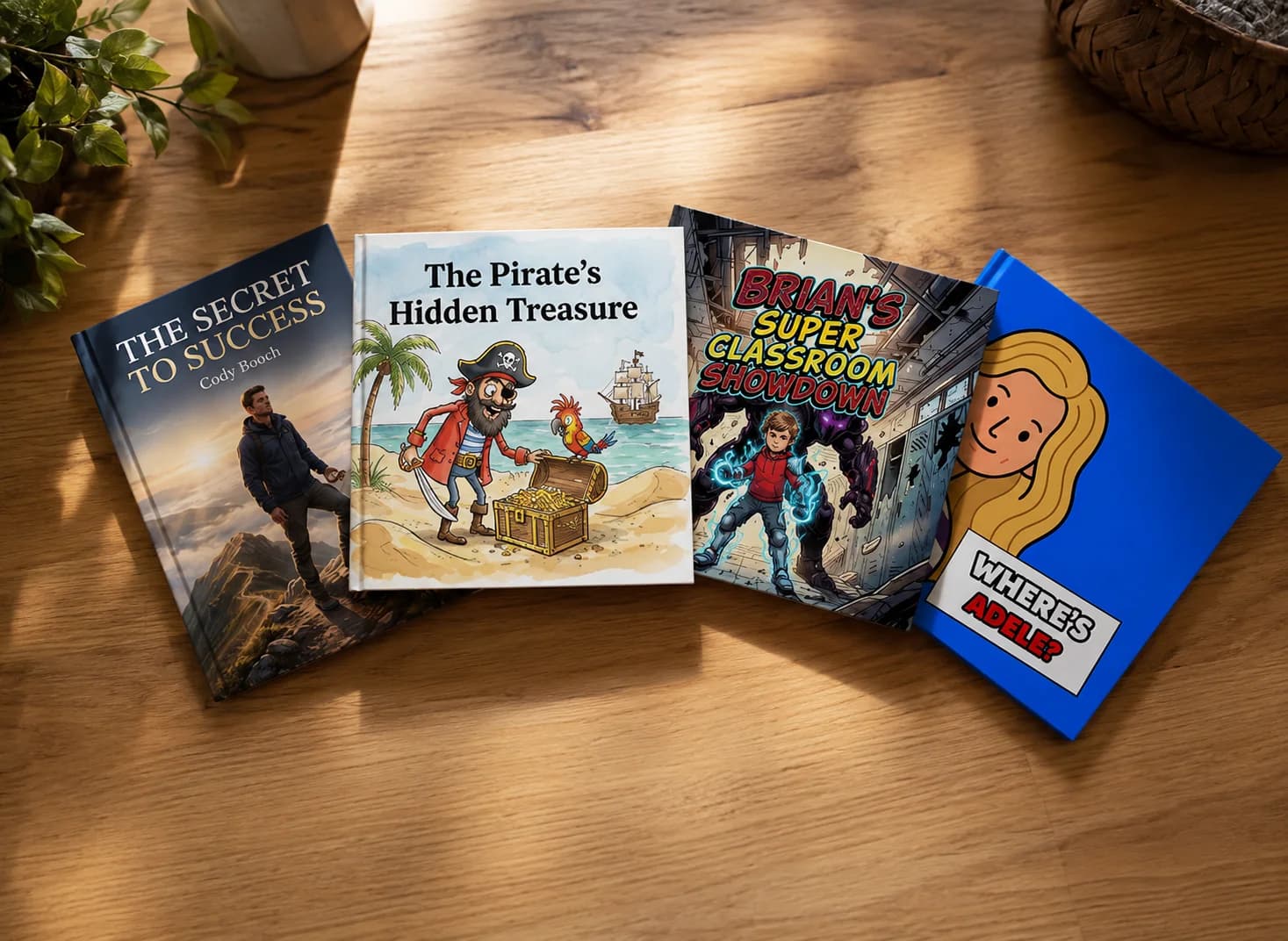 Story Spark book creator hero books