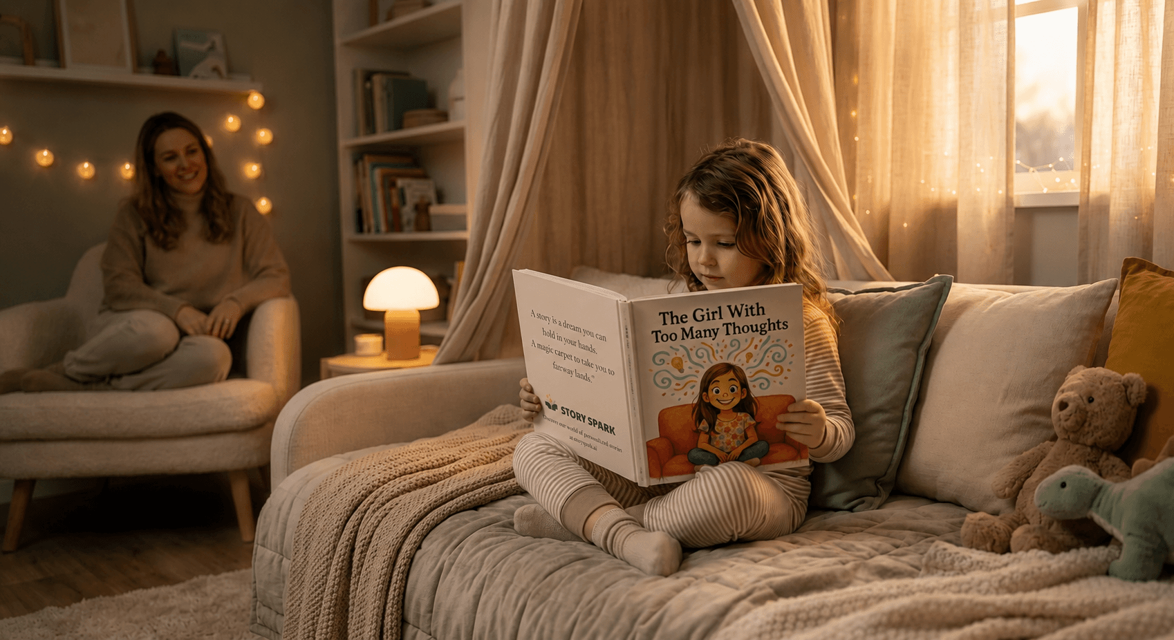 Child-friendly reading moment