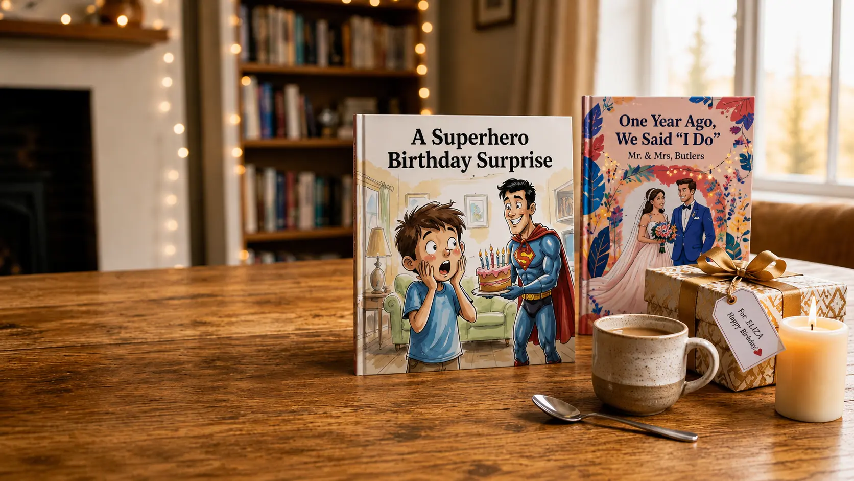 Personalized gift book collection