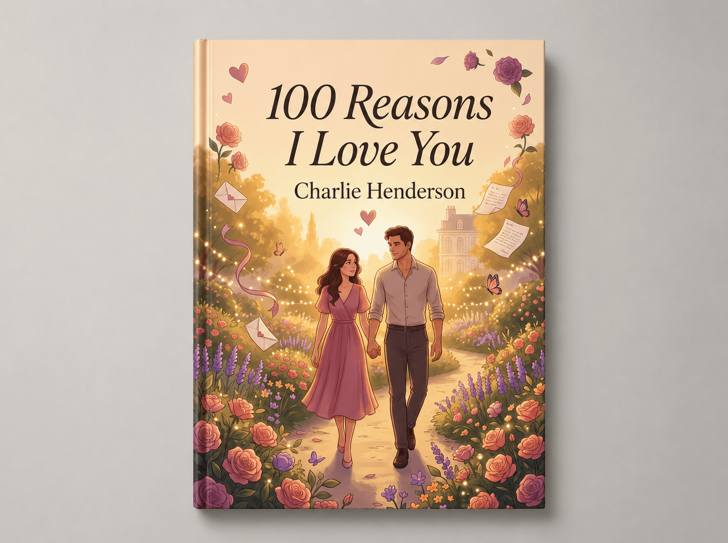 Personalized Valentine book gift preview