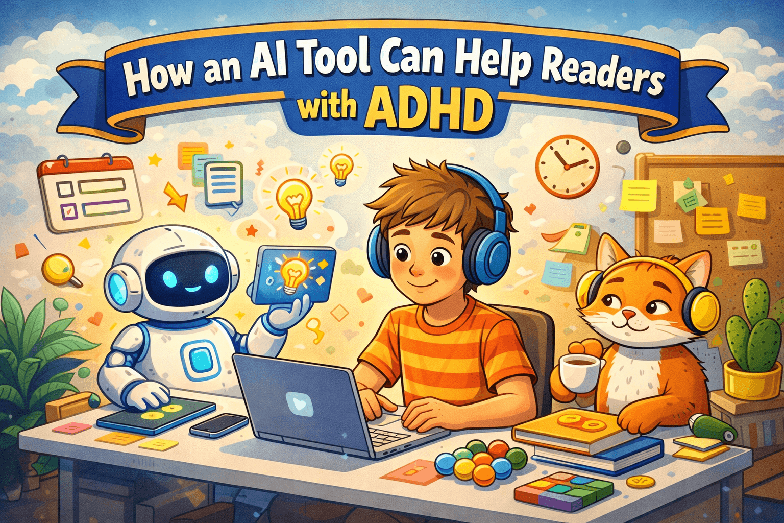 Comment un Outil IA Peut Aider les Lecteurs avec TDAH