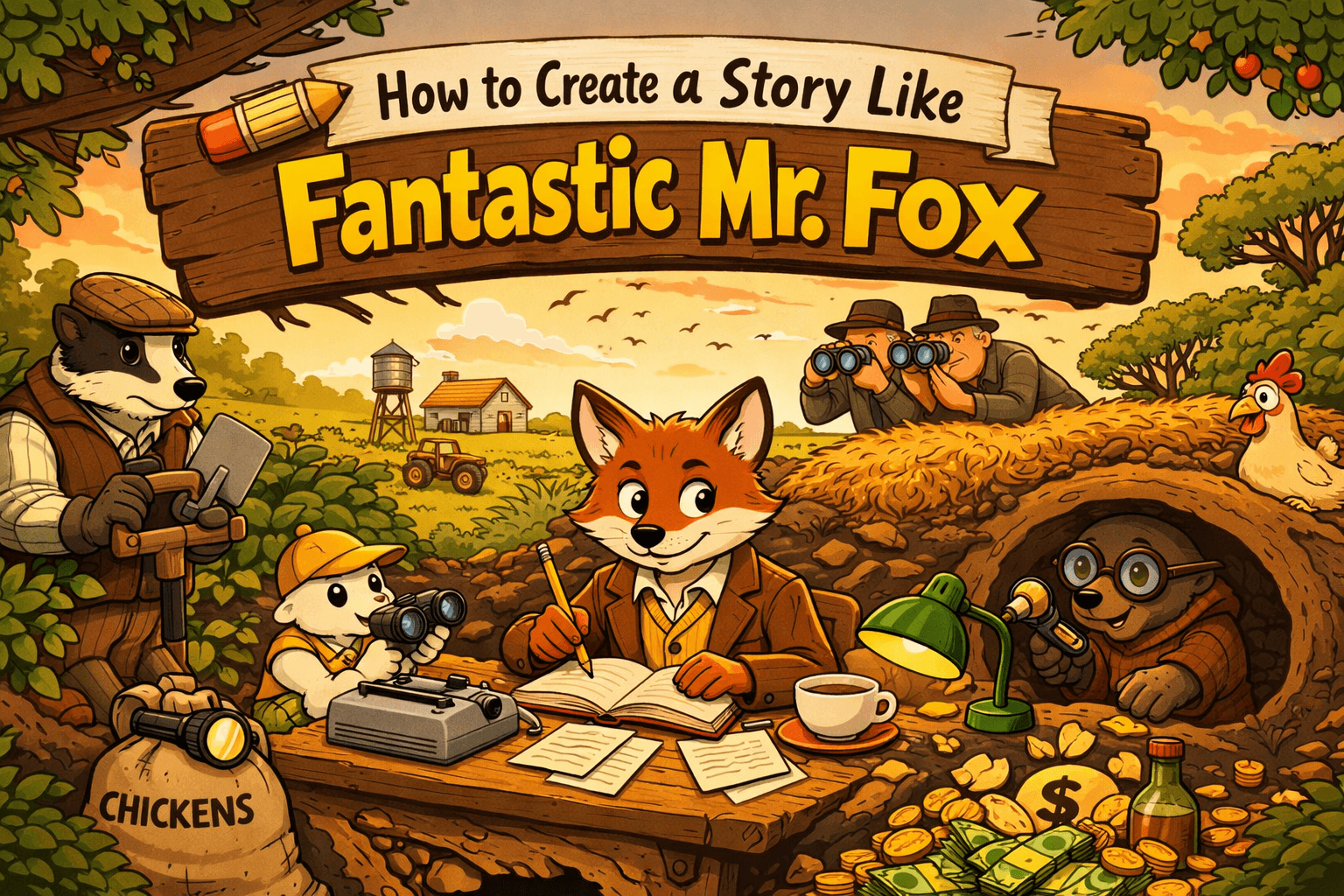 How to Create a Story Like Fantastic Mr Fox