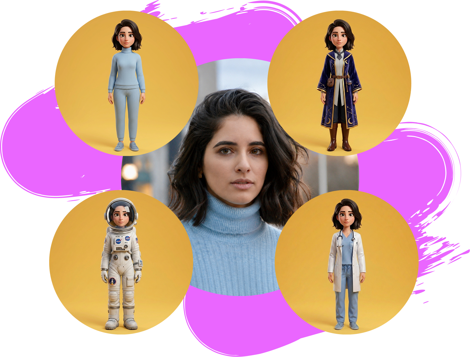 Transform your own images into Story Spark characters
