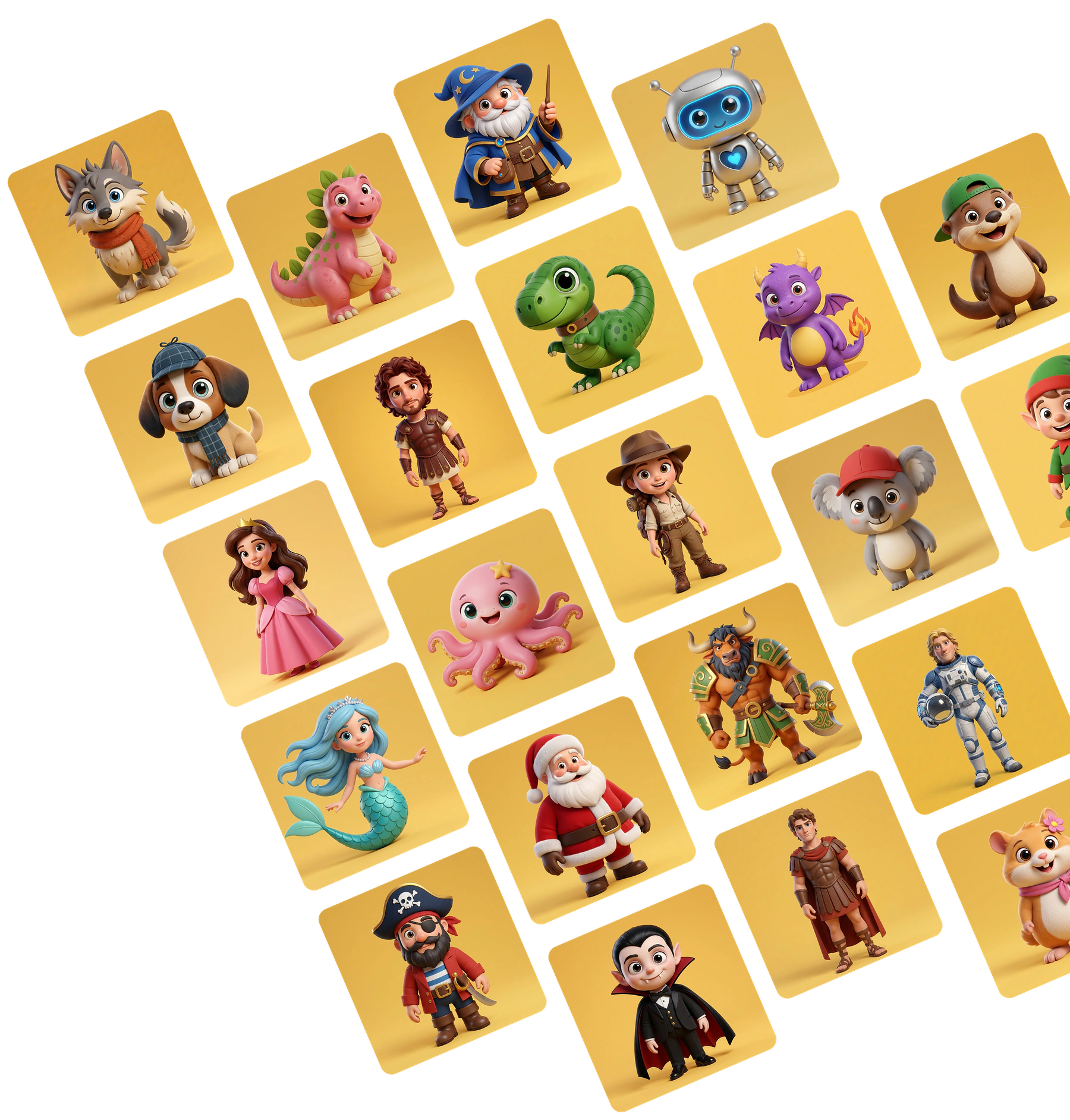 Explore Story Spark character world
